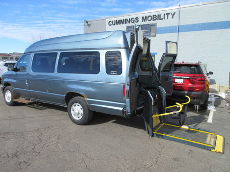 Used Wheelchair Van For Sale: 2012 Ford E-Series E-350 Wheelchair Accessible Van For Sale with a Non Branded Wheelchair Lift & Tiedowns on it. VIN: 1FBSS3BL1CDA02062