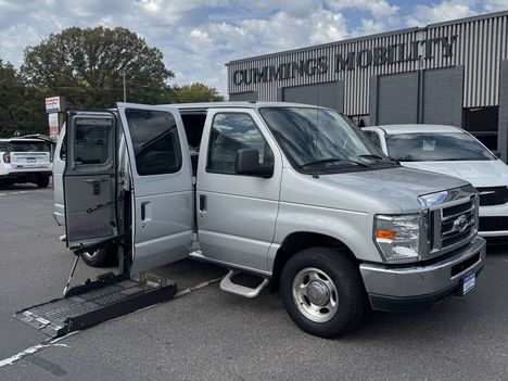 Used Wheelchair Van For Sale: 2012 Ford E-150 Econoline Wheelchair Accessible Van For Sale with a Rollx Vans Rollx Full Size Ford on it. VIN: 1FTNE1EL4CDA81985