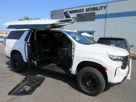 Used Wheelchair Van For Sale: 2022 Chevrolet Suburban RST Wheelchair Accessible Van For Sale with a ATC Wheelchair Truck Conversions Chevrolet and GMC on it. VIN: 1GNSKEKL6NR128261
