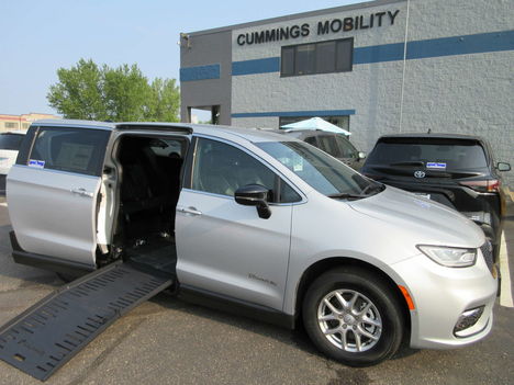 New Wheelchair Van For Sale: 2026 Chrysler Pacifica Select Wheelchair Accessible Van For Sale with a BraunAbility Chrysler Companion Van on it. VIN: 2C4RC1BG2TR202072