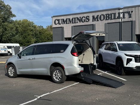 Used Wheelchair Van For Sale: 2024 Chrysler Pacifica Touring L Wheelchair Accessible Van For Sale with a BraunAbility Chrysler Manual Rear-Entry on it. VIN: 2C4RC1BG6RR143794