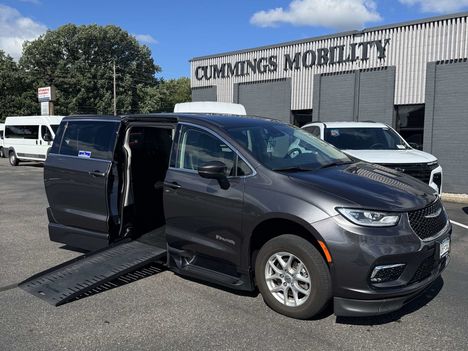 Used Wheelchair Van For Sale: 2023 Chrysler Pacifica Touring L Wheelchair Accessible Van For Sale with a BraunAbility Chrysler Foldout XT on it. VIN: 2C4RC1BG8PR561528
