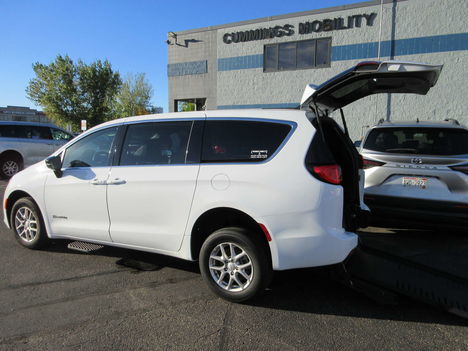 Used Wheelchair Van For Sale: 2025 Chrysler Voyager LX Wheelchair Accessible Van For Sale with a BraunAbility Chrysler Manual Rear-Entry on it. VIN: 2C4RC1CG4SR612837