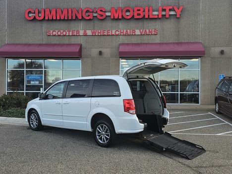Used Wheelchair Van For Sale: 2016 Dodge Grand Caravan SE Wheelchair Accessible Van For Sale with a FR Wheelchair Vans Dodge Grand Caravan Rear Entry on it. VIN: 2C4RDGBG3GR136654
