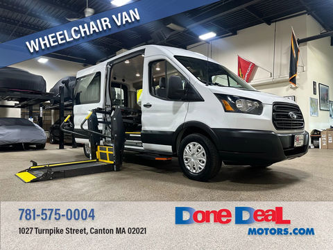 Used Wheelchair Van For Sale: 2019 Ford T-150 XL Wheelchair Accessible Van For Sale with a Commercial Vans - Ford Transit  on it. VIN: 1FTYE2CM6KKB66996