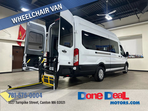 Used Wheelchair Van For Sale: 2020 Ford Transit High Roof Wheelchair Accessible Van For Sale with a Commercial Vans - Ford Transit  on it. VIN: 1FTBR3X84LKB53548