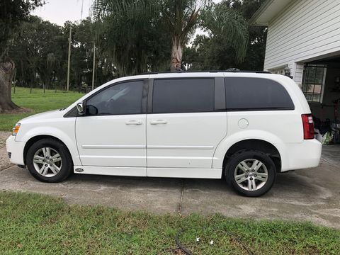 Used Wheelchair Van For Sale: 2008 Dodge Caravan SXT Wheelchair Accessible Van For Sale with a AMS - Dodge Legend Side Entry on it. VIN: 2D8HN54XX8R130265