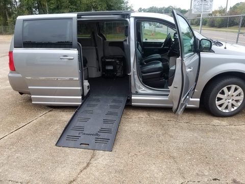 Used Wheelchair Van For Sale: 2016 Chrysler Town & Country Touring Wheelchair Accessible Van For Sale with a BraunAbility - Chrysler Foldout on it. VIN: 2C4RC1BG9GR185549