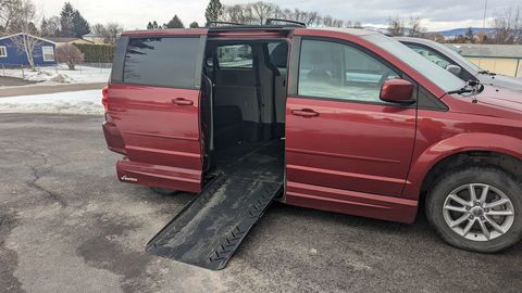 Used Wheelchair Van For Sale: 2014 Dodge Caravan SXT Wheelchair Accessible Van For Sale with a VMI - Dodge Summit on it. VIN: 2c4rdgcg1er291540
