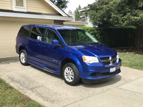 Used Wheelchair Van For Sale: 2013 Dodge Caravan SXT Wheelchair Accessible Van For Sale with a Eldorado National Amerivan - Dodge & Chrysler Amerivan on it. VIN: 2C7WDGCG5DR781192