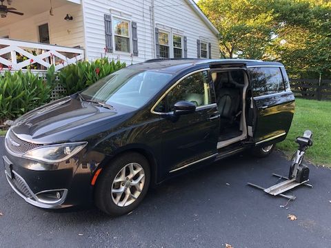 Used Wheelchair Van For Sale: 2017 Chrysler Pacifica Touring L Wheelchair Accessible Van For Sale with a  on it. VIN: 2C4RC1EGXHR844543
