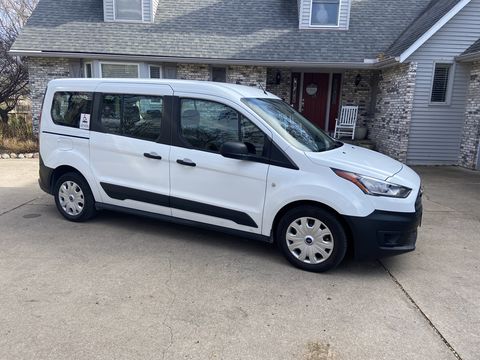 Used Wheelchair Van For Sale: 2021 Ford Transit XL Wheelchair Accessible Van For Sale with a Sunset Vans Inc - FORD TRANSIT CONNECT on it. VIN: NM0GE9E23M1502593