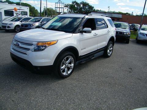 Used Wheelchair Van For Sale: 2015 Ford Explorer Limited Wheelchair Accessible Van For Sale with a BraunAbility - MXV Wheelchair SUV on it. VIN: 1FM5K7F81FGC68105