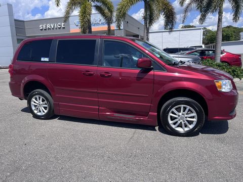 Used Wheelchair Van For Sale: 2016 Dodge Caravan SXT Wheelchair Accessible Van For Sale with a BraunAbility - Chrysler Entervan II on it. VIN: 2C4RDGCG7GR144965