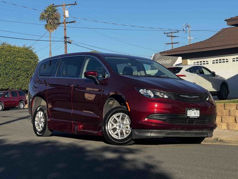 New Wheelchair Van For Sale: 2022 Chrysler Voyager LX Wheelchair Accessible Van For Sale with a BraunAbility - Chrysler CompanionVan Plus XT on it. VIN: 2C4RC1CG2NR163064