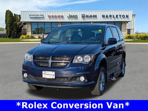 Used Wheelchair Van For Sale: 2014 Dodge Caravan R/T Wheelchair Accessible Van For Sale with a Rollx Vans - Rollx Fold Out Dodge on it. VIN: 2C4RDGEG9ER419343