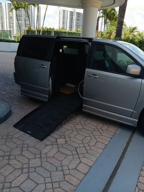 Used Wheelchair Van For Sale: 2019 Dodge Caravan GT Wheelchair Accessible Van For Sale with a  on it. VIN: 2c4rdgegxkr579002
