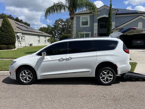 Used Wheelchair Van For Sale: 2019 Chrysler Pacifica Limited Wheelchair Accessible Van For Sale with a Freedom Motors - Wheelchair Accessible Chrysler Pacifica on it. VIN: 2C4RC1GGXKR731549