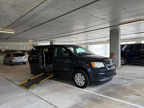 Used Wheelchair Van For Sale: 2014 Dodge Caravan SXT Wheelchair Accessible Van For Sale with a Eldorado National Amerivan - Dodge & Chrysler Amerivan on it. VIN: 2C4RDGBG4ER235674