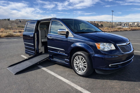 Used Wheelchair Van For Sale: 2016 Chrysler Town & Country Touring L Anniversary Edition Wheelchair Accessible Van For Sale with a AMS - Chrysler Legend Side Entry on it. VIN: 2C7WC1CG6GR261443
