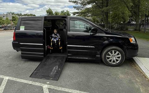 Used Wheelchair Van For Sale: 2014 Chrysler Town  Country Touring Wheelchair Accessible Van For Sale with a  on it. VIN: 2C4RC1BGXER348738