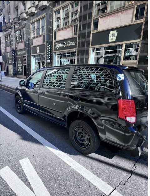 Used Wheelchair Van For Sale: 2014 Dodge Caravan SE Wheelchair Accessible Van For Sale with a FR Wheelchair Vans - Chrysler Town & Country Rear Entry on it. VIN: 2C4RDGBG1ER251129