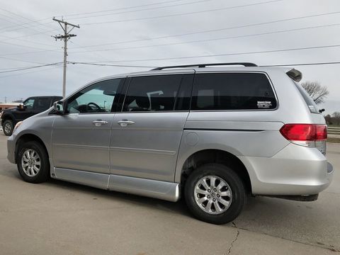 Used Wheelchair Van For Sale: 2010 Honda Odyssey EX Wheelchair Accessible Van For Sale with a BraunAbility - Honda Entervan II on it. VIN: 5FNRL3H54AB502299
