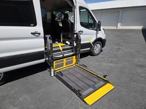 Used Wheelchair Van For Sale: 2022 Ford Transit XL Wheelchair Accessible Van For Sale with a MobilityWorks Commercial - MobilityWorks Full Size Ford E-Series on it. VIN: 1FDAX2C83NKA02863