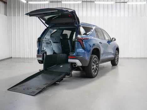 Used Wheelchair Van For Sale: 2026 Chevrolet Traverse FWD LT Wheelchair Accessible Van For Sale with a Freedom Motors on it. VIN: 1GNERGKS0TJ259452