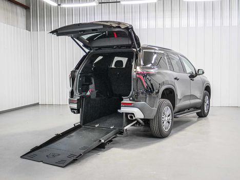 New Wheelchair Van For Sale: 2026 Chevrolet Traverse FWD LT Wheelchair Accessible Van For Sale with a Freedom Motors on it. VIN: 1GNERGKS3TJ276097