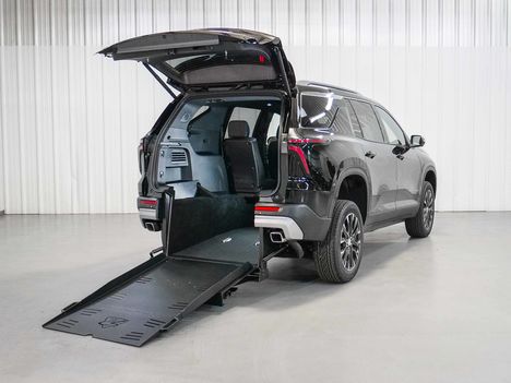 New Wheelchair Van For Sale: 2026 Chevrolet Traverse FWD LT Wheelchair Accessible Van For Sale with a Freedom Motors on it. VIN: 1GNERGKS5TJ388593