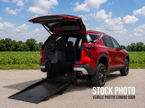Used Wheelchair Van For Sale: 2026 Chevrolet Traverse FWD LT Wheelchair Accessible Van For Sale with a Freedom Motors on it. VIN: 1GNERGKS7TJ228554