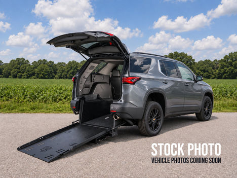 Used Wheelchair Van For Sale: 2023 Chevrolet Traverse LT Cloth Wheelchair Accessible Van For Sale with a Freedom Motors on it. VIN: 1GNERGKW5PJ195305