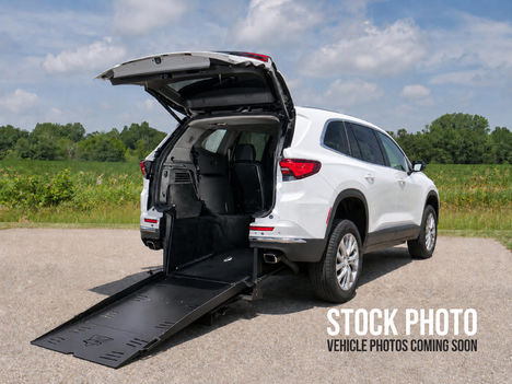 Used Wheelchair Van For Sale: 2026 Buick Enclave Preferred Wheelchair Accessible Van For Sale with a Freedom Motors on it. VIN: 5GAERAKS7TJ252621