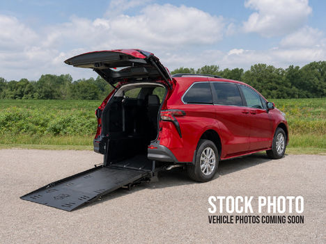 New Wheelchair Van For Sale: 2026 Toyota Sienna XLE Wheelchair Accessible Van For Sale with a Freedom Motors on it. VIN: 5TDYRKECXTS331984