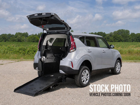 Used Wheelchair Van For Sale: 2025 Kia Soul LX Wheelchair Accessible Van For Sale with a Freedom Motors on it. VIN: KNDJ23AU5S7963116