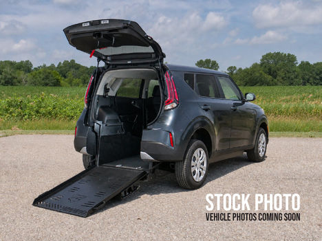 Used Wheelchair Van For Sale: 2025 Kia Soul LX Wheelchair Accessible Van For Sale with a Freedom Motors on it. VIN: KNDJ23AU9S7964558