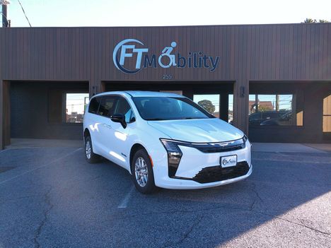 New Wheelchair Van For Sale: 2027 Chrysler Pacifica Select Wheelchair Accessible Van For Sale with a BraunAbility Chrysler Manual Rear-Entry on it. VIN: 2C4RC1BG2VR577818