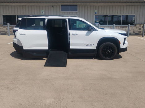 New Wheelchair Van For Sale: 2026 Chevrolet Traverse LT Wheelchair Accessible Van For Sale with a BraunAbility Chevrolet Traverse - Wheelchair SUV on it. VIN: 1GBERGKS4TJ368378