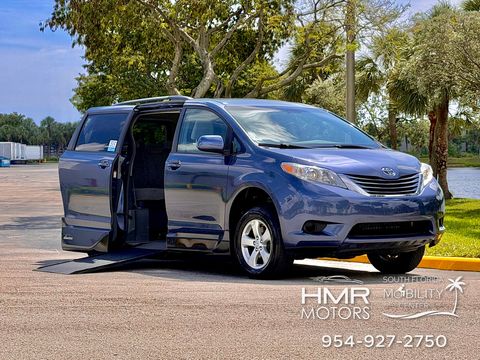 Used Wheelchair Van For Sale: 2015 Toyota Sienna LE Wheelchair Accessible Van For Sale with a VMI - Toyota NorthstarAccess360 on it. VIN: 5TDKK3DC6FS582653