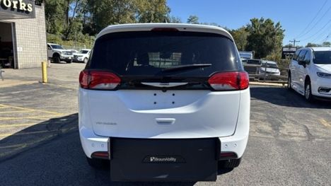 Used Wheelchair Van For Sale: 2025 Chrysler Voyager LX Wheelchair Accessible Van For Sale with a BraunAbility Chrysler Manual Rear-Entry on it. VIN: 2C4RC1CG9SR612865