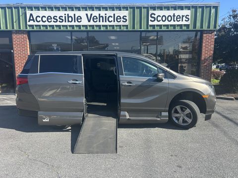 Used Wheelchair Van For Sale: 2020 Honda Odyssey EX-L Wheelchair Accessible Van For Sale with a VMI - Honda Northstar on it. VIN: 5FNRL6H75LB039790