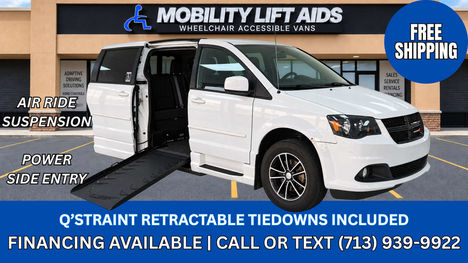Used Wheelchair Van For Sale: 2015 Dodge Grand Caravan SXT Wheelchair Accessible Van For Sale with a Eldorado National Amerivan Dodge & Chrysler Amerivan on it. VIN: 2C4RDGCG7FR749504