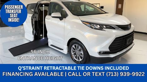 Used Wheelchair Van For Sale: 2024 Toyota Sienna XLE Wheelchair Accessible Van For Sale with a VMI Toyota Sienna Hybrid - AWD on it. VIN: 5TDJSKFC9RS131529