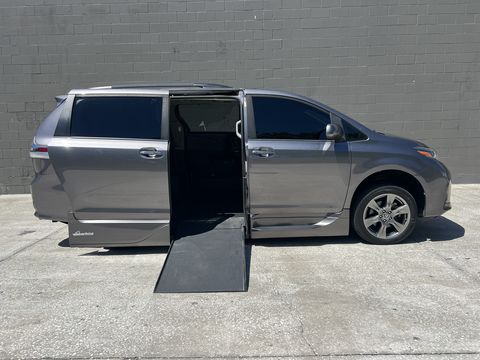 Used Wheelchair Van For Sale: 2019 Toyota Sienna SE Wheelchair Accessible Van For Sale with a VMI - Toyota NorthstarAccess360 on it. VIN: 5TDXZ3DC1KS012152