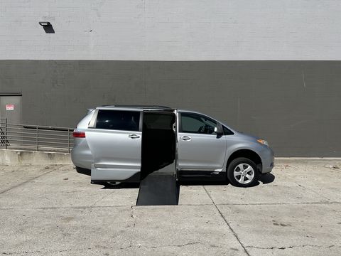 Used Wheelchair Van For Sale: 2015 Toyota Sienna LE Wheelchair Accessible Van For Sale with a VMI - Toyota NorthstarAccess360 on it. VIN: 5TDKK3DC8FS550108 