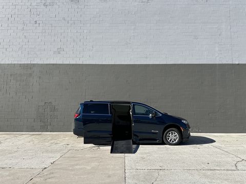 Used Wheelchair Van For Sale: 2024 Chrysler Pacifica Touring-L Wheelchair Accessible Van For Sale with a BraunAbility - Chrysler Foldout XT on it. VIN: 2C4RC1BG1RR100917