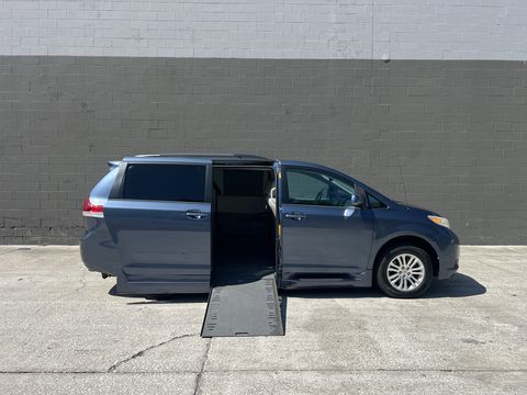 Used Wheelchair Van For Sale: 2013 Toyota Sienna XLE Wheelchair Accessible Van For Sale with a BraunAbility - Toyota Li on it. VIN: 5TDYK3DC1DS379936