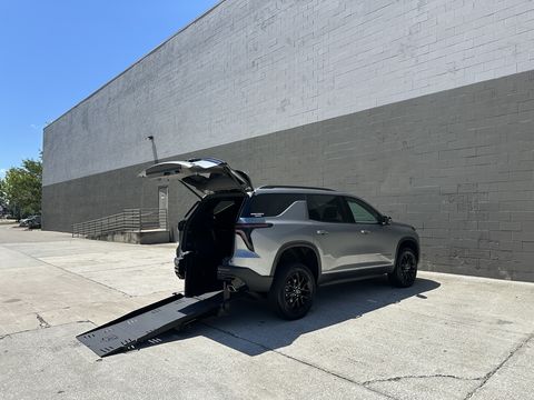 Used Wheelchair Van For Sale: 2026 Chevrolet Traverse LT Wheelchair Accessible Van For Sale with a Freedom Motors - Wheelchair Accessible Chevrolet Traverse on it. VIN: 1GNERGKS7TJ126252