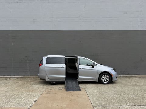 Used Wheelchair Van For Sale: 2021 Chrysler Voyager LXi Wheelchair Accessible Van For Sale with a Adaptive Vans - Adaptive Vans Side Entry Handicap Van on it. VIN: 2C4RC1DG5MR552312